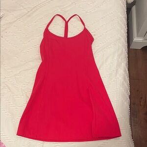 Aritzia Vibrant Red Mini Dress